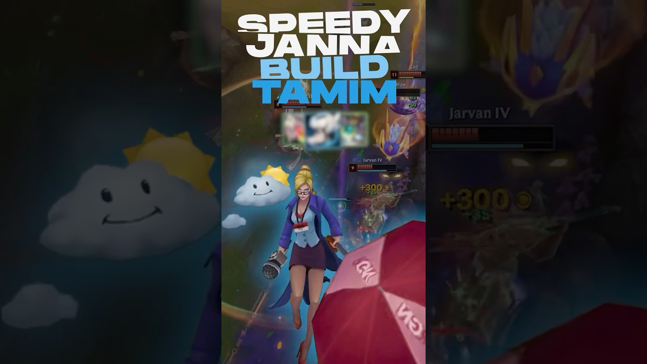 This is the BEST Janna Build for Season 15 in League of Legends - Build by @tamimlol #lolguides