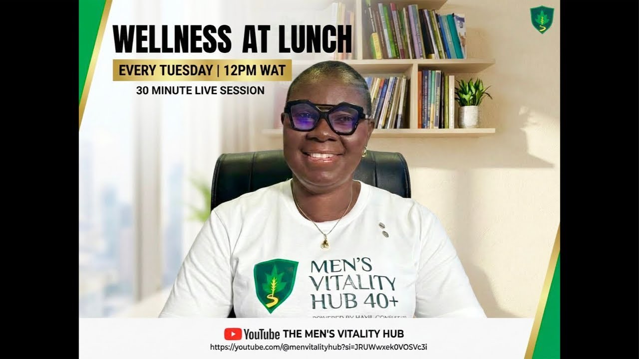 WELLNESS AT LUNCH WITH COACH FO. WHY MEN 40+ SHOULD DETOX THEIR GUT!