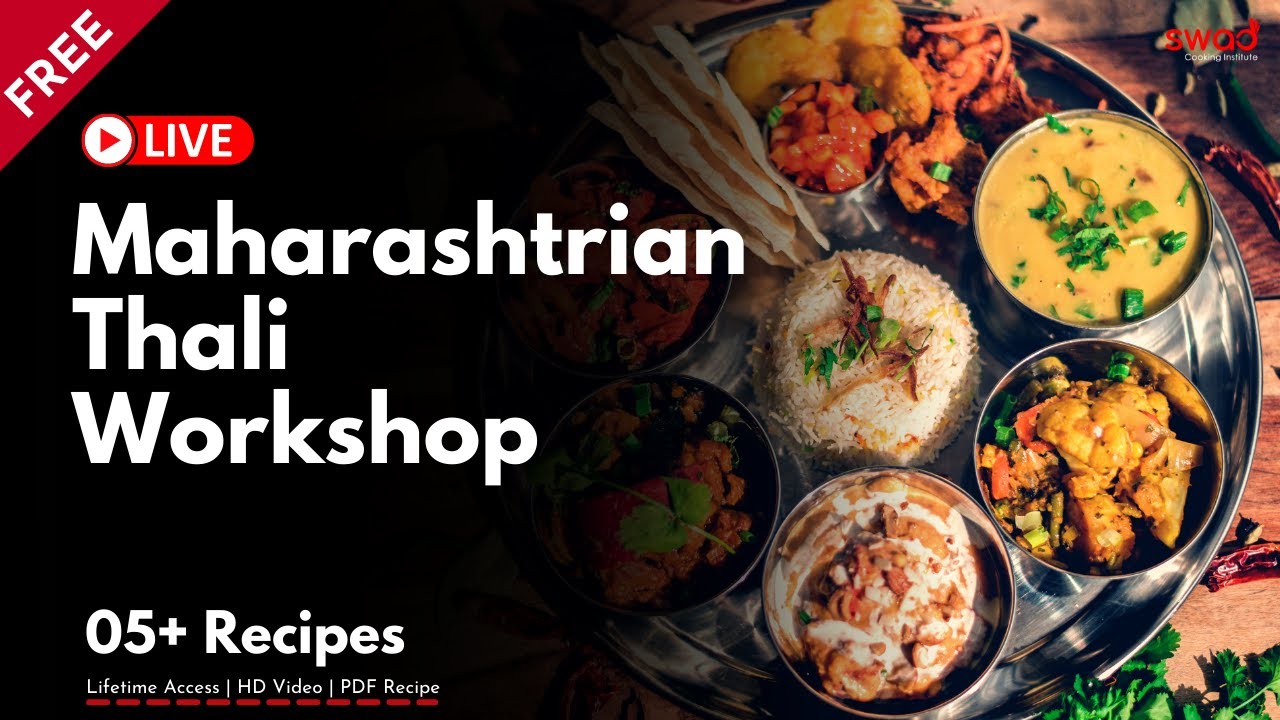 Maharashtrian Thali Recipe | Authentic Recipes | स्पेशल महाराष्ट्रीयन थाळी | Veg. Thali from Scratch