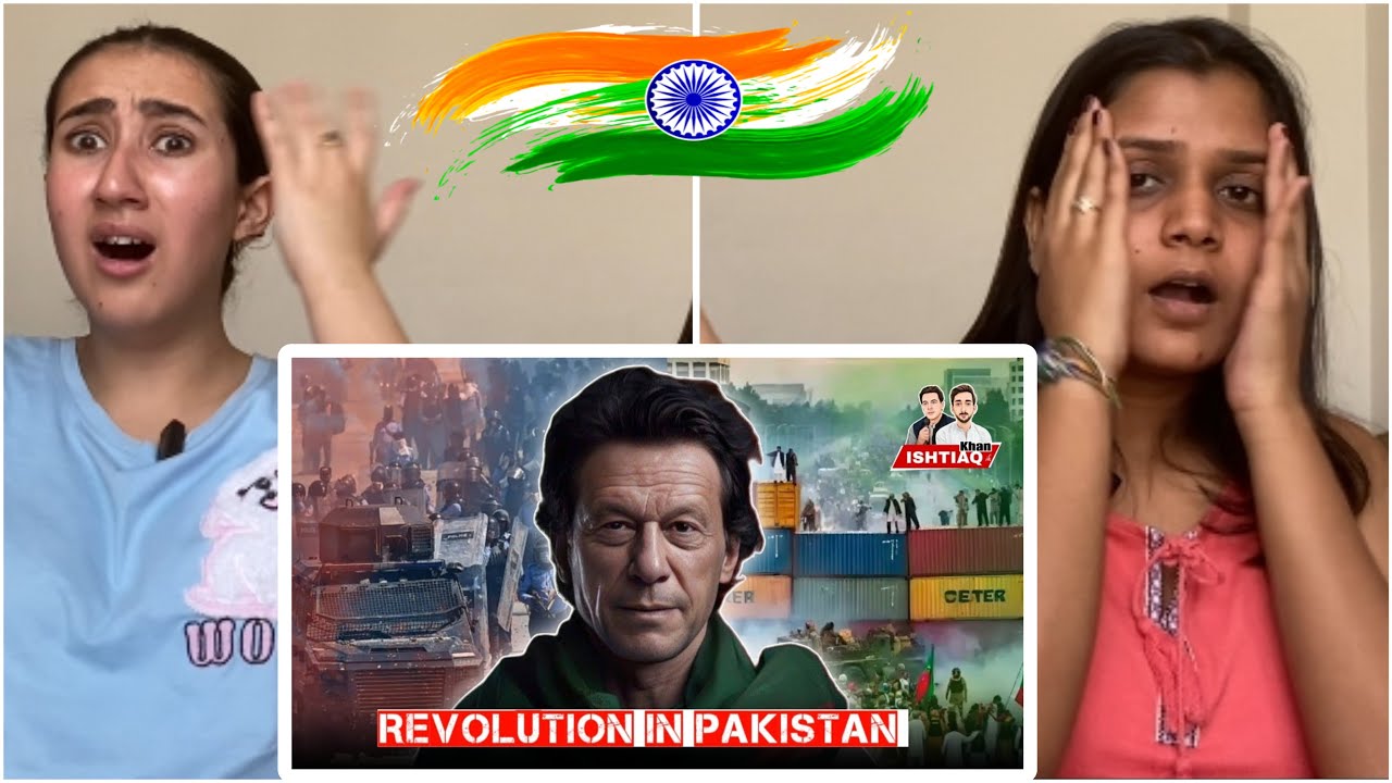 Indian Reaction on REVOLUTION IN PAKISTAN ✌️✊ | IMRAN KHAN | ISHTIAQ KHAN IK | #pti #imrankhan