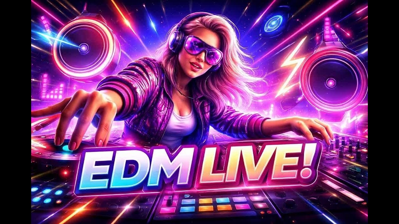 🔥 EDM LIVE: Retro Rave, który rozwala chat!