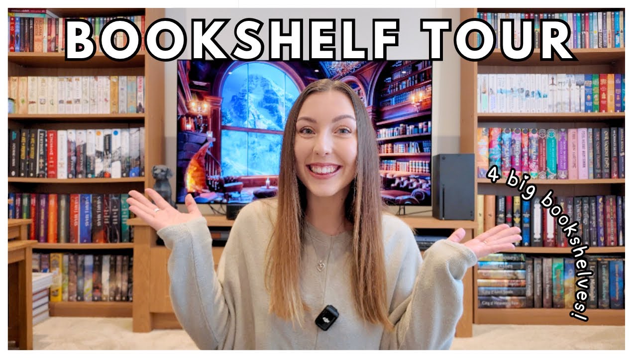 BOOKSHELF TOUR 2025 // Entire Book Collection