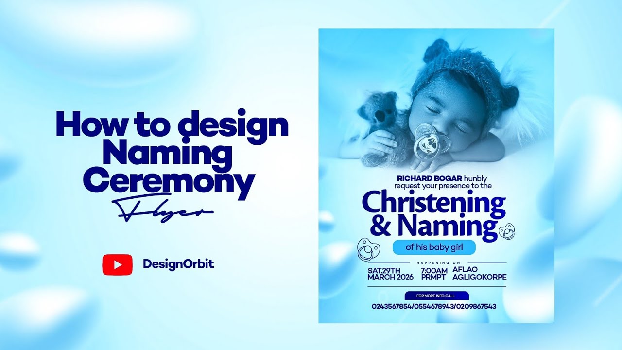 How to design stunning and simple flyer in photoshop