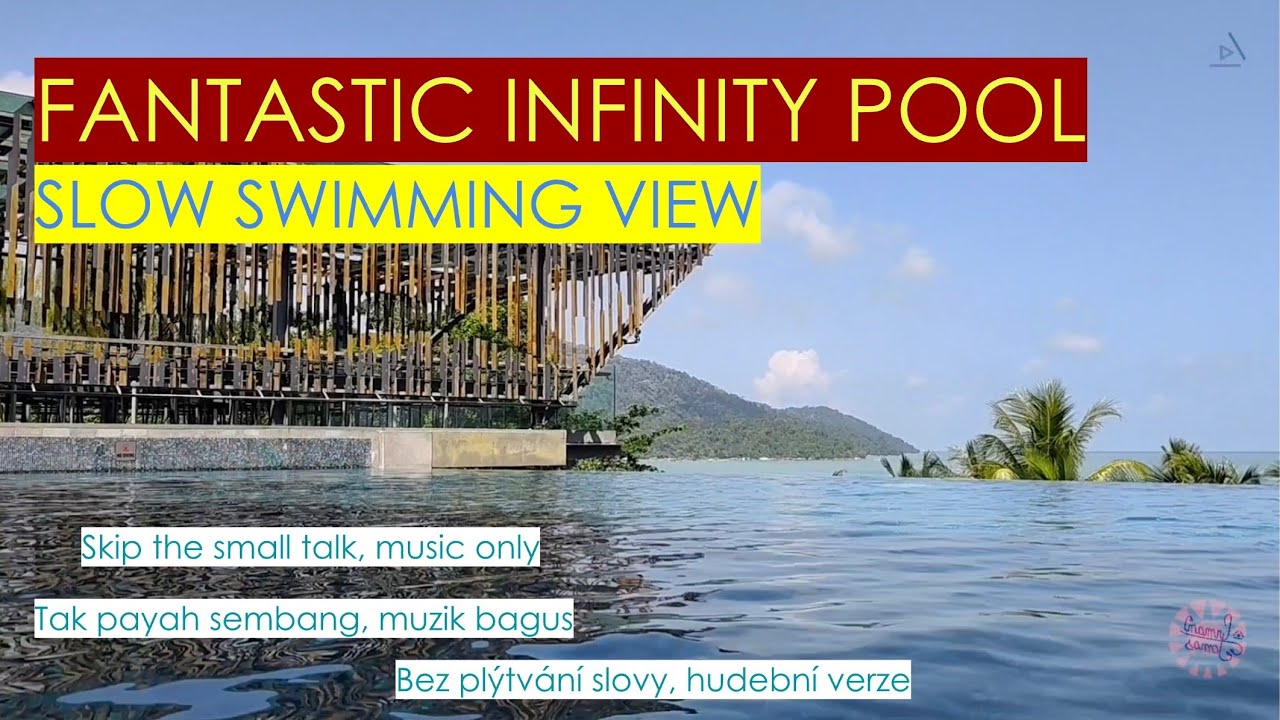 GT's 🌐 Asia • Malaysia • Penang - swimming in infinity pool - Hotel Angsana Teluk Bahang 🇲🇾 #travel
