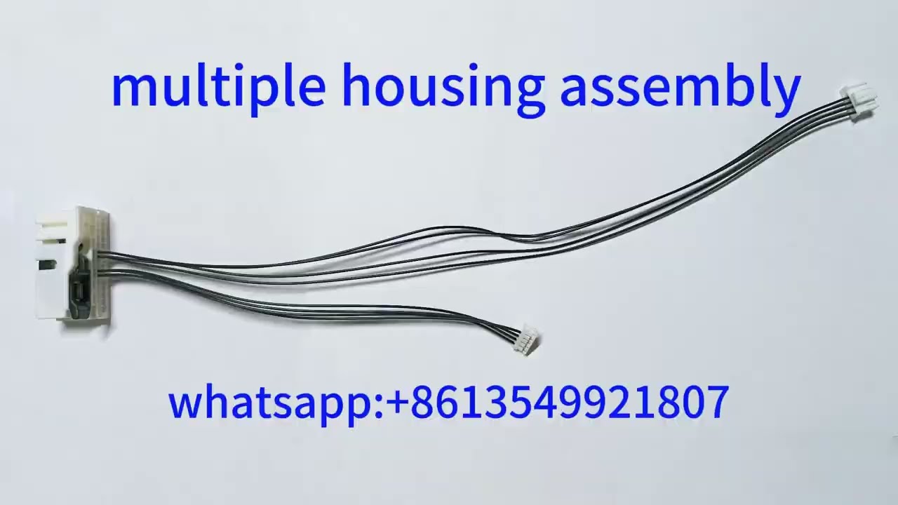 Automatic Wire Crimping & Housing Assembly Machine | Cutting, Stripping, Crimping, Insertion