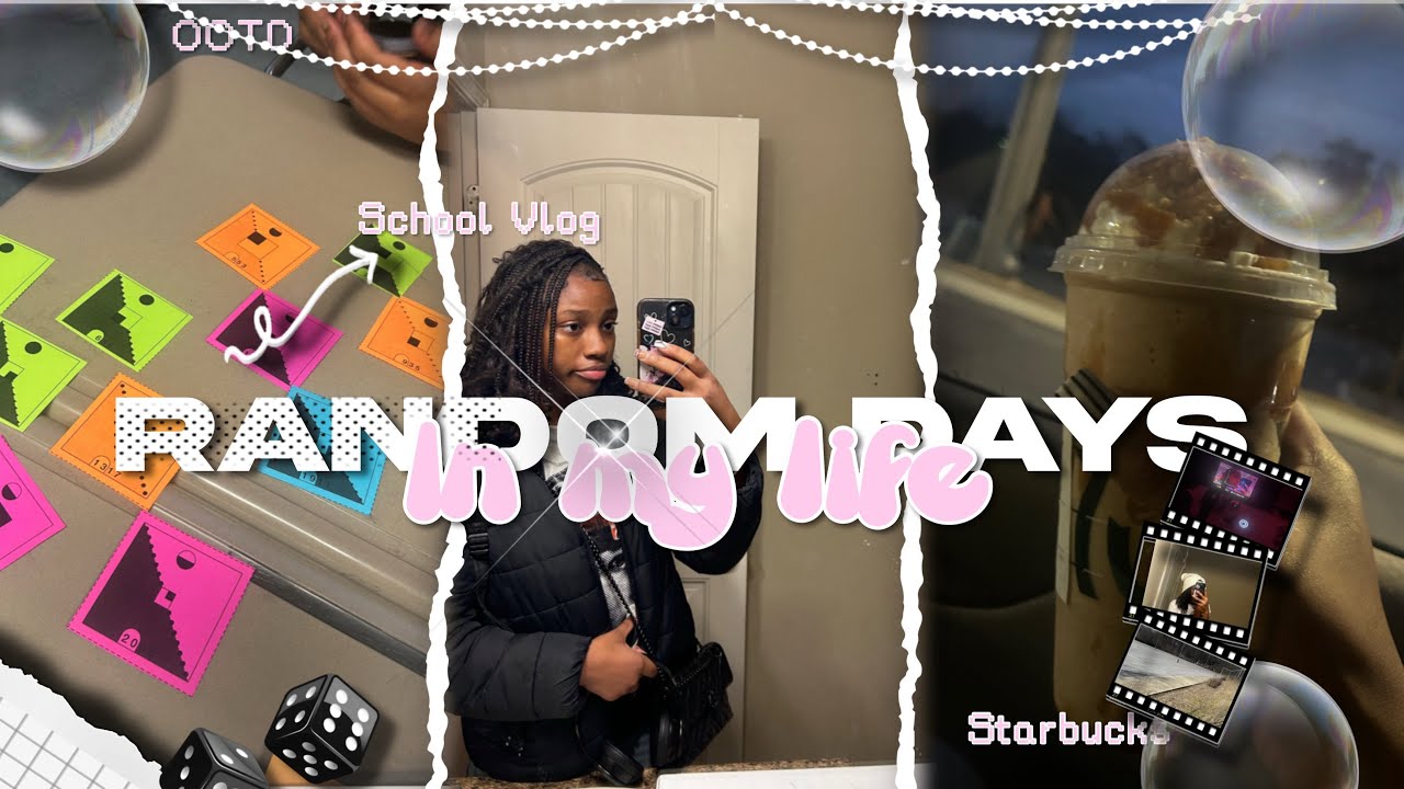 RANDOM DAYS IN MY LIFE|| ootd, school vlog, chit chat, & more||