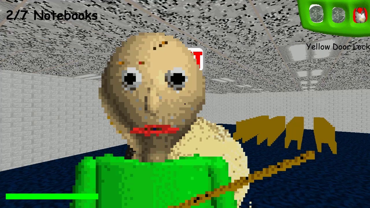 KURI ÕPETAJA - Baldi's Basics (Fännimängud)