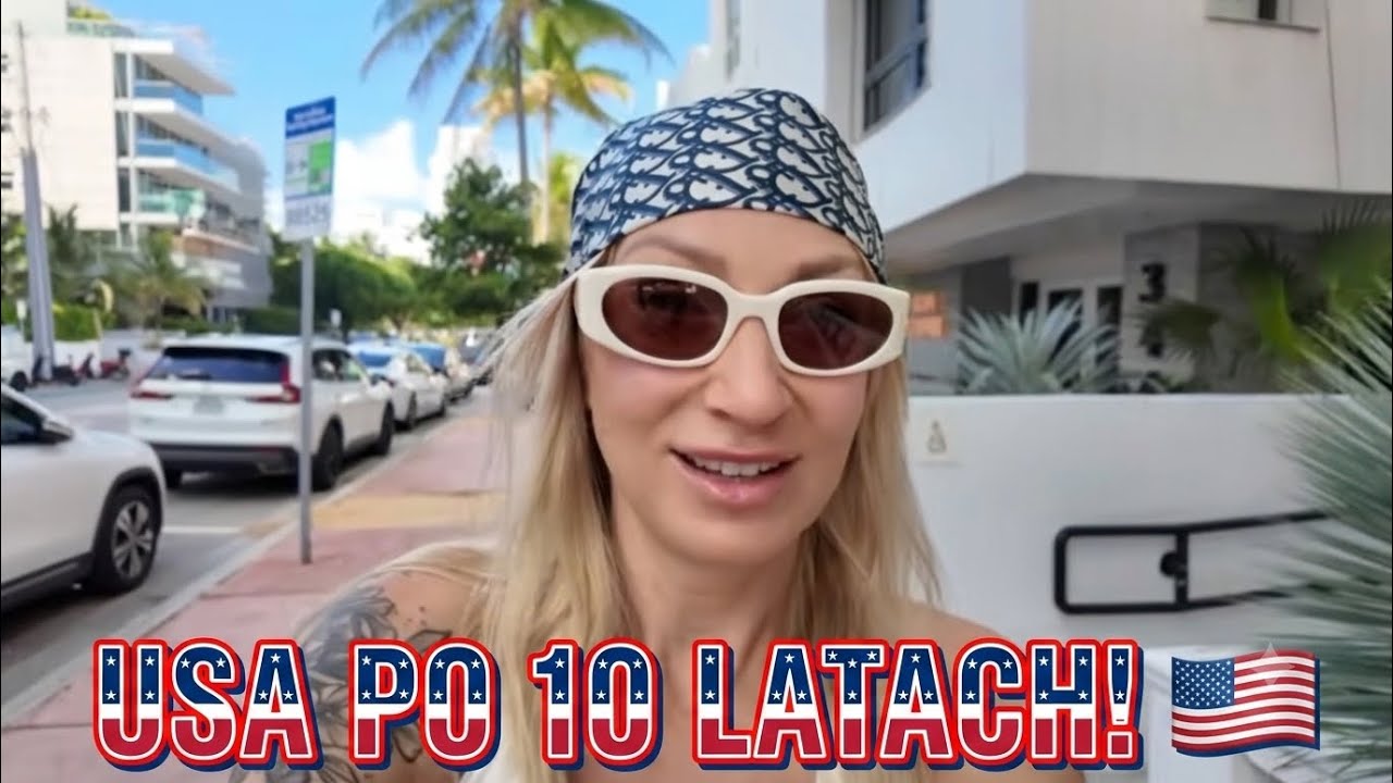 Pierwszy vlog z MIAMI! 🇺🇸 (Nie wierzę w to, co się dzieje!) MOJA OPINIA O USA PO 10 LATACH