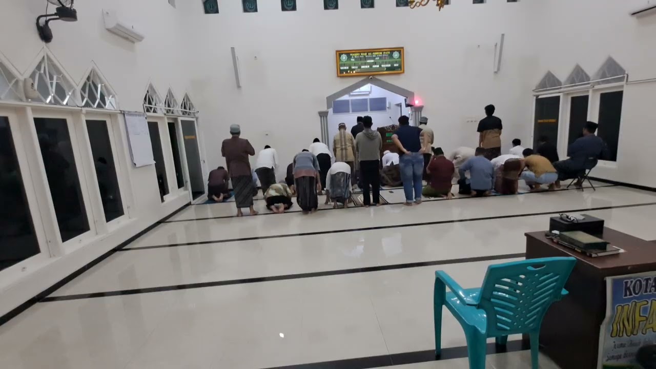 @Sholat Shubuh MASJID HAJI ALABROR KAB PATI MASJID 24 JAM FULL BUKA UNTUK JAMAAH 