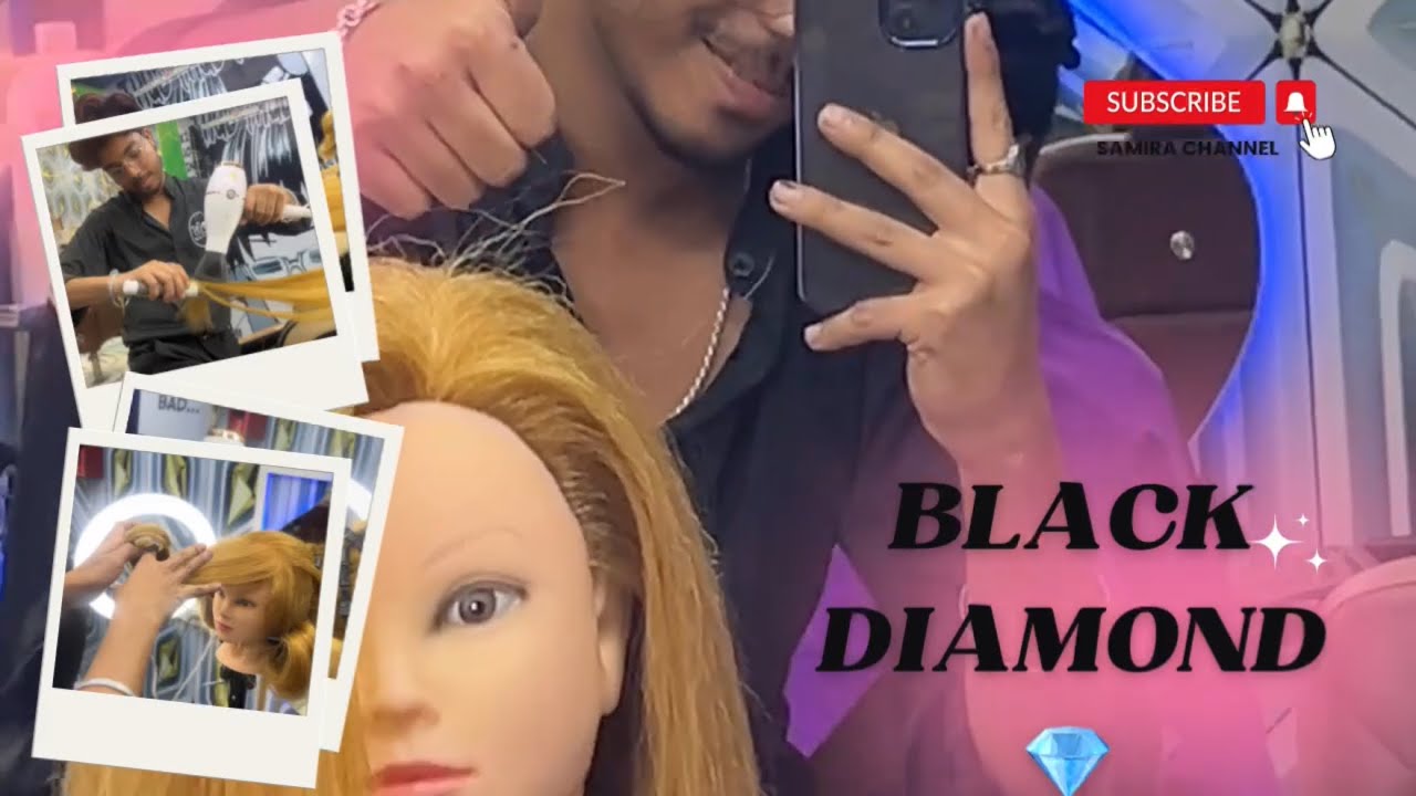 Aaj girl damy par ki trening 😁🎁/vlod 16 / black diamond salon hair cut/#vlog #luxurioussalon 