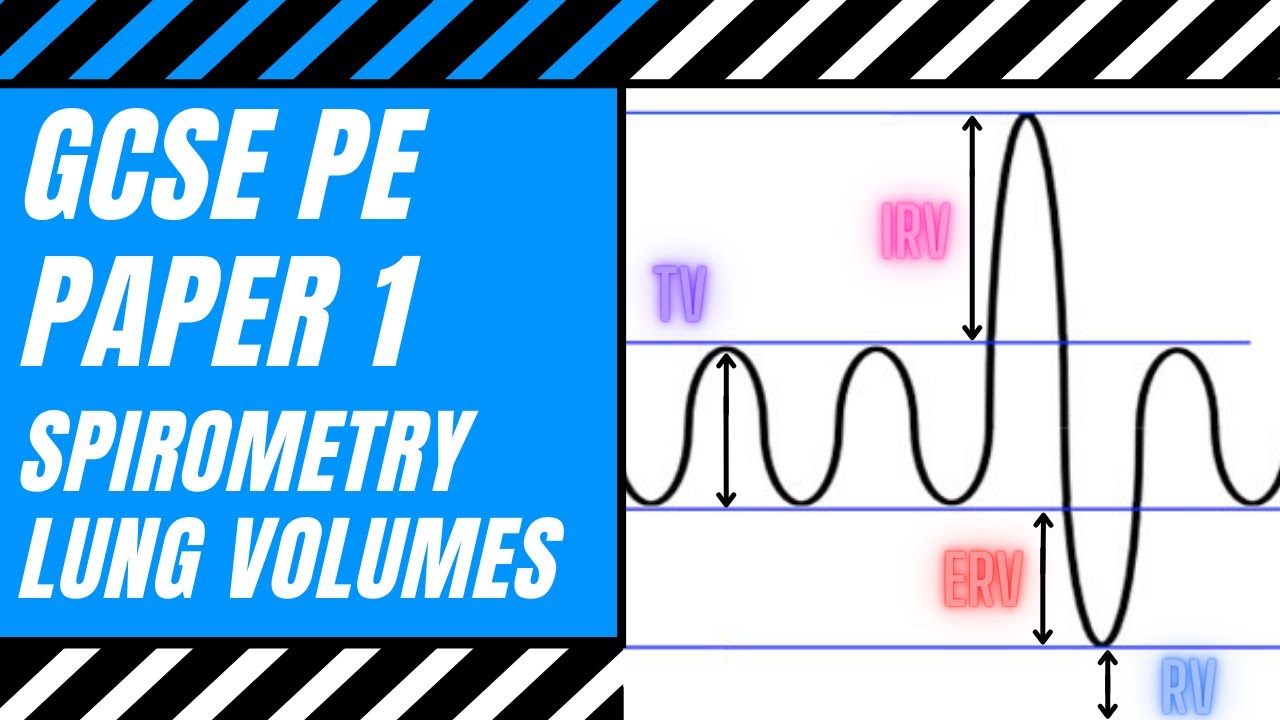 AQA GCSE PE: Spirometer Trace & Lung Volumes | Tidal Volume, Reserve Volumes & Residual Volume | AQA