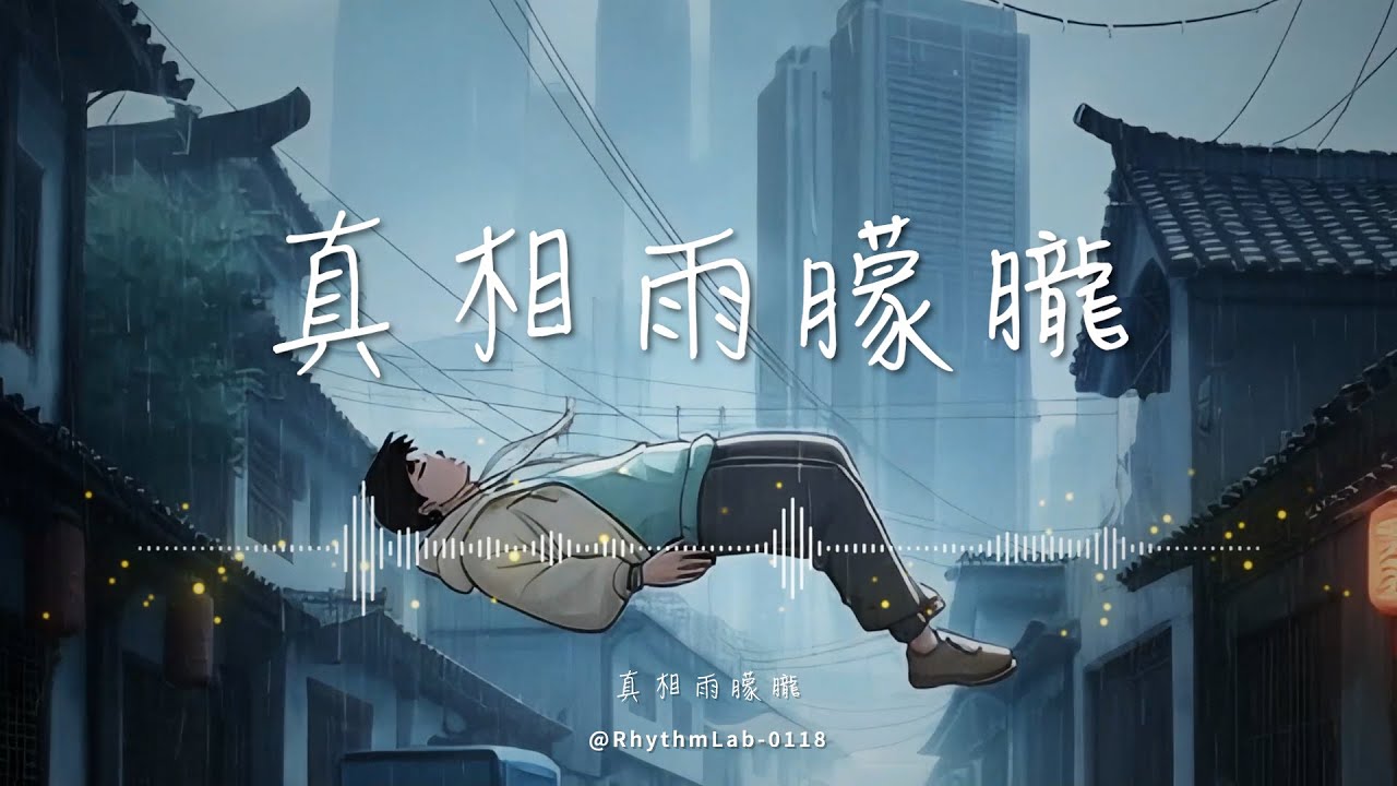 《真相雨朦朧》-「直到有天，雲散風動，真相才能，站上光中」【Lyrics Video】♪