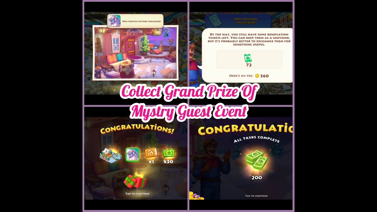 Township || Collecting Grand Prize Of Mystery Guest Event....