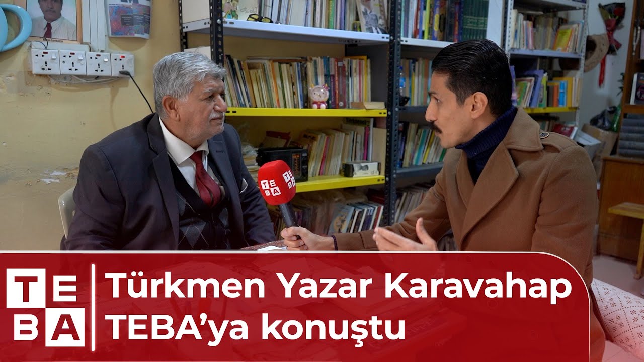Türkmen Yazar Karavahap TEBA’ya konuştu