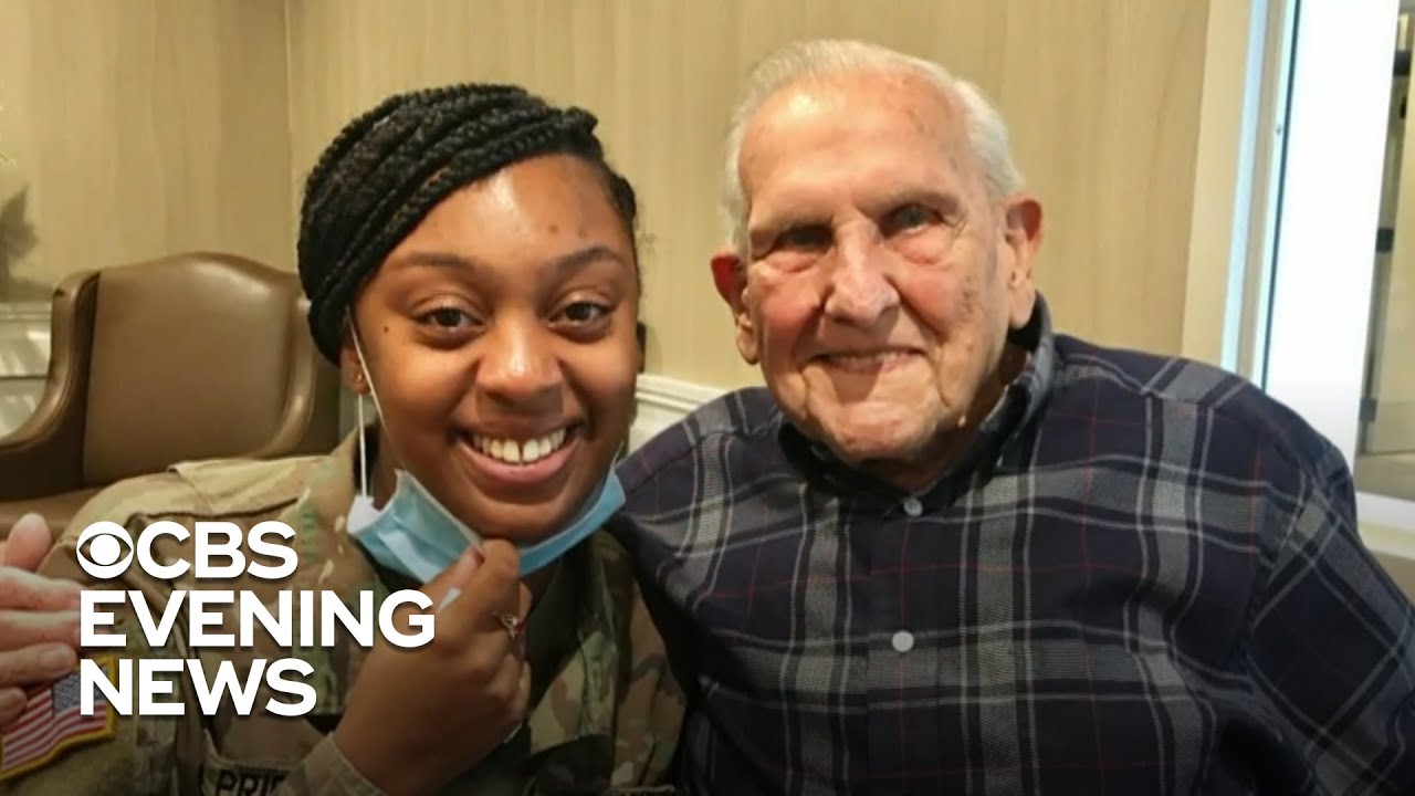WWII veteran meets woman who wrote him thank-you letter 12 years ago