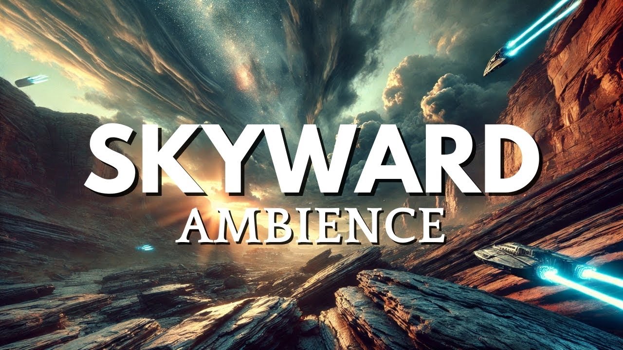 Skyward Ambience | Visual Backdrop for Reading Brandon Sanderson with Quotes, Music & Sounds