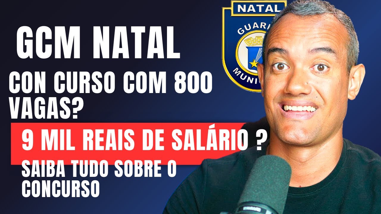 GUARDA MUNICIPAL DE NATAL ANUNCIADO: SAIBA TODOS OS DETALHES, CONCURSO GCM NATAL