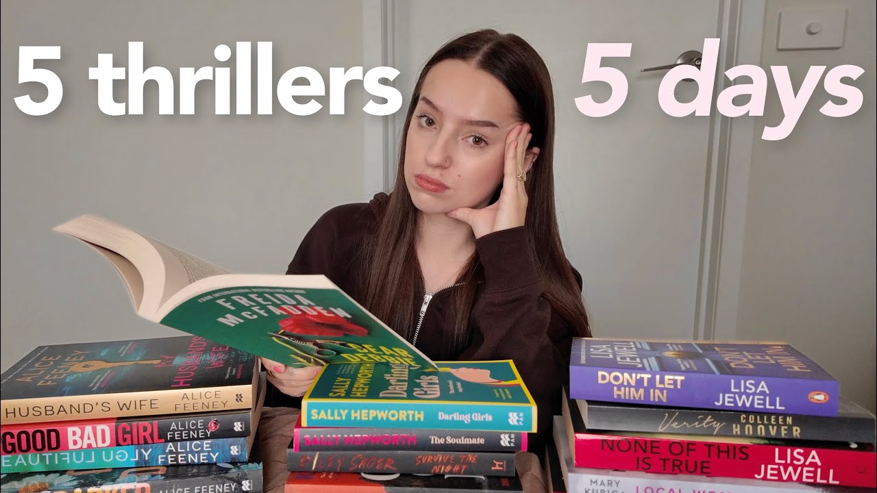 Прочитать 5 триллеров за 5 дней *без спойлеров*