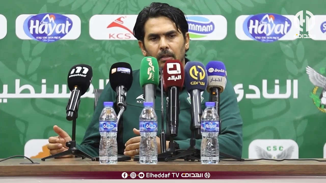 شــاهد.. ماقاله مدرب شباب قسنطينة لسعد الدريدي بعد التعادل أمام نجم بن عكنون