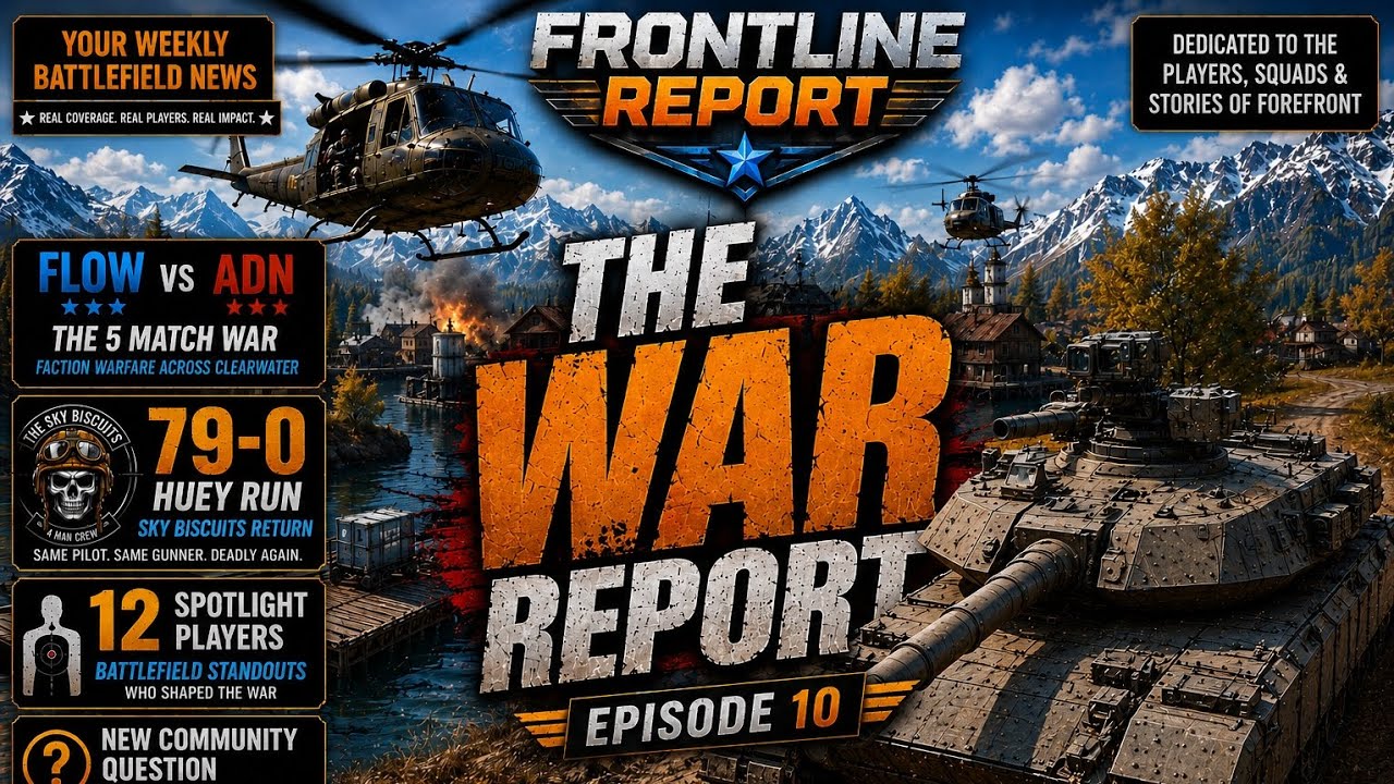 Frontline Report- Episode 10 'The War Report' 