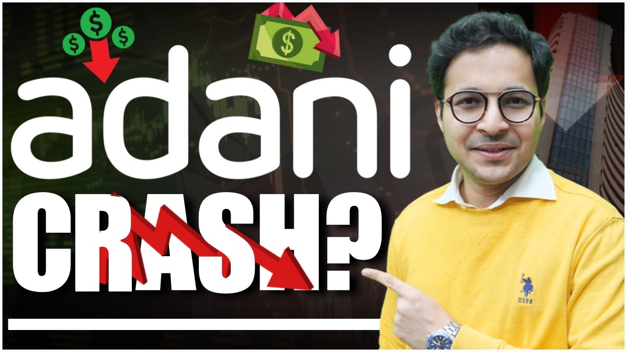Adani Group 250 Million dollar charges! Adani stock fall 😱