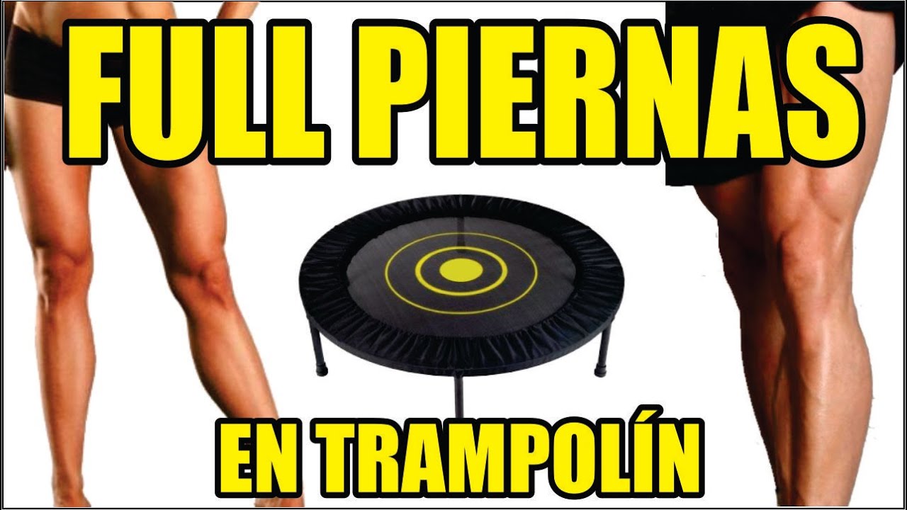 🦵🦵 PIERNAS  Y GLUTEOS 🍑 EN TRAMPOLIN [ENTRENAMIENTO COMPLETO]