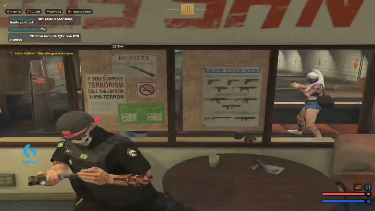 Highlights cabo Monteiro ( Pol&iacute;cia Em A&ccedil;&atilde;o ) Cidade Alta