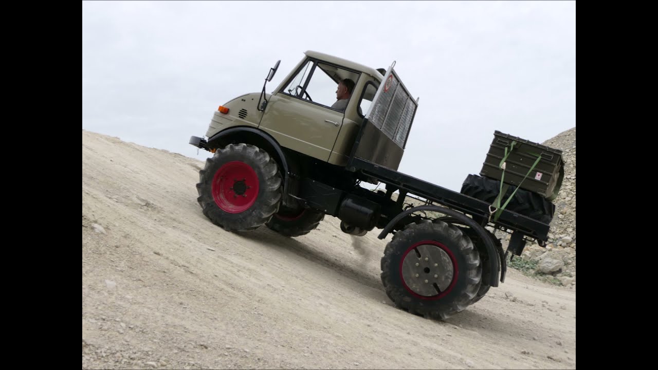 Unimog 421 Geländefahrten im UltraTerrain in Geisingen