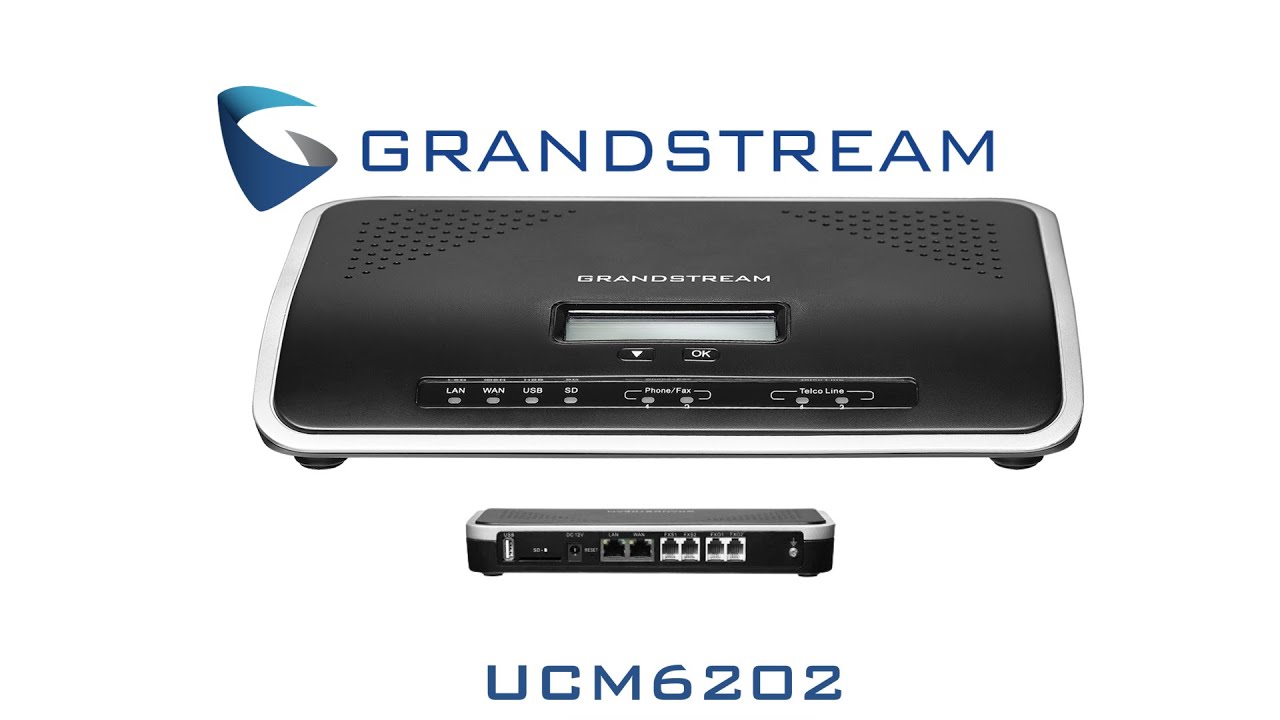 CONFIGURAR CONMUTADOR UCM6202  GRANDSTREAM -TRONCAL ANÁLOGA