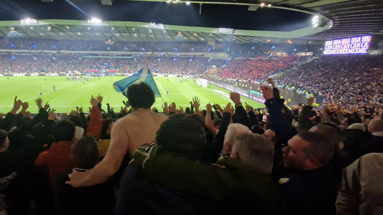 KENNY McLEAN WONDER GOAL & ABSOLUTE SCENES AT HAMPDEN. Scotland go to World Cup 2026 (18.11.2025)