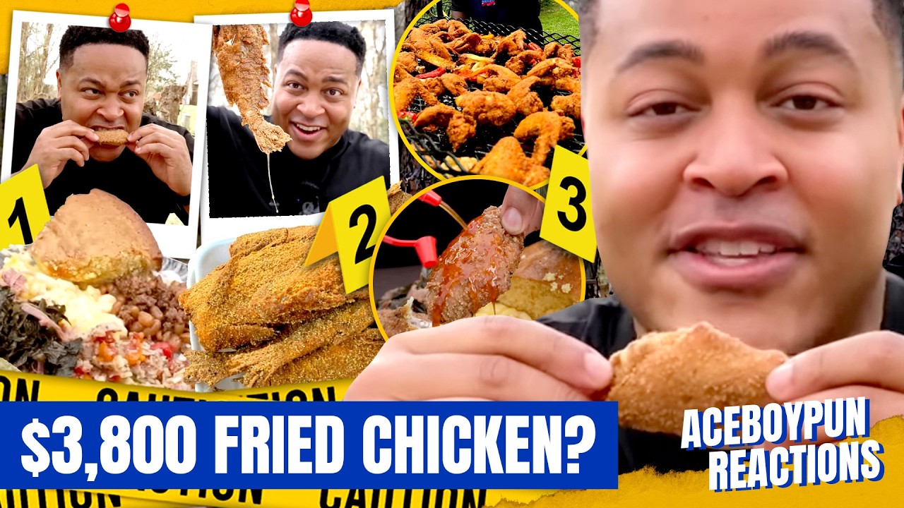 LATryGuy Flew Across The Country For $3,800 Fried Chicken?! | AceBoyPun Reacts