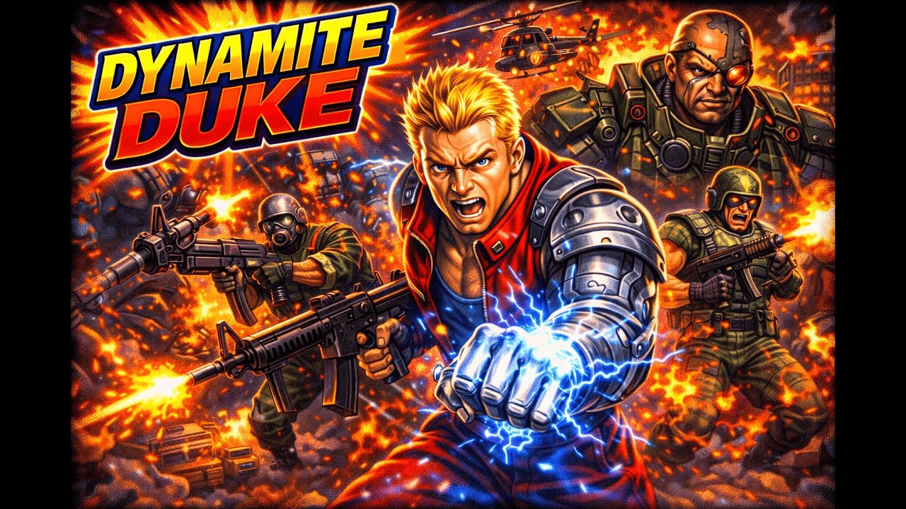 Dynamite Duke(1989/Seibu Kaihatsu)Arcade