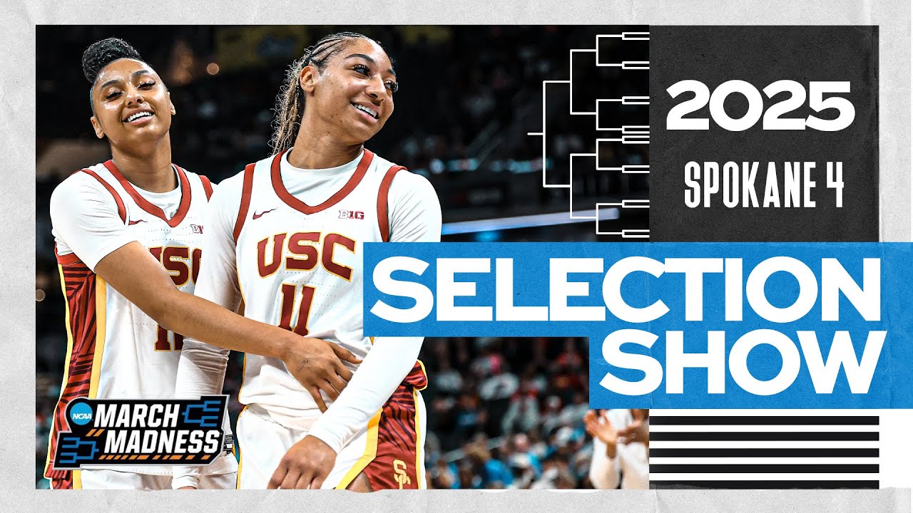 Women's 2025 NCAA tournament bracket - Spokane 4