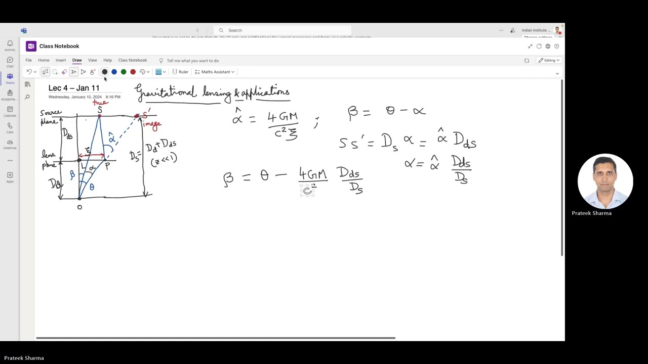 Lecture 4 - Gravitational Lensing
