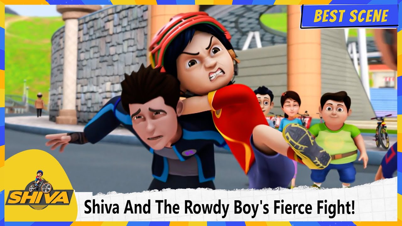Shiva | Shiva And The Rowdy Boy's Fierce Fight! | Best Episode
