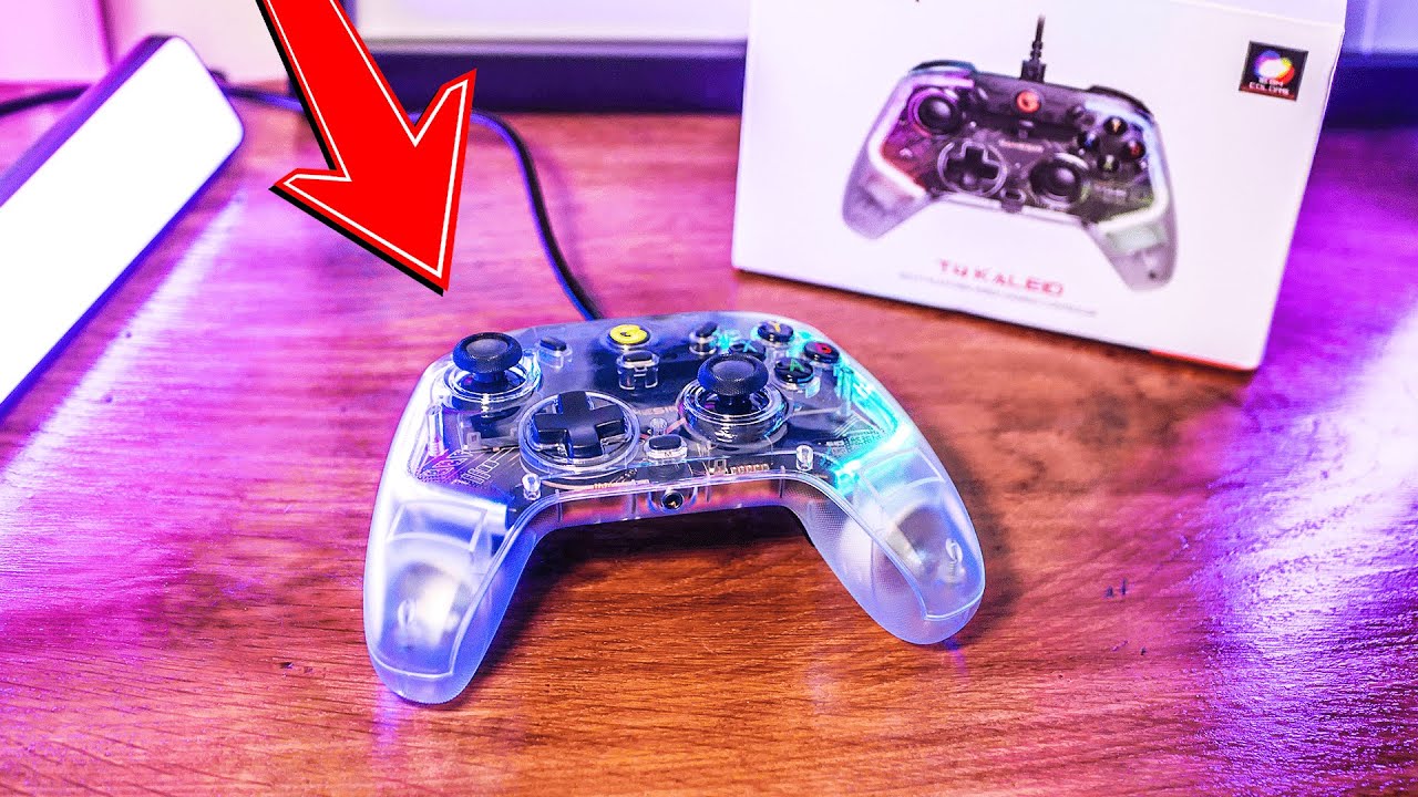 GameSir T4 Kaleid - Une manette RGB transparente !