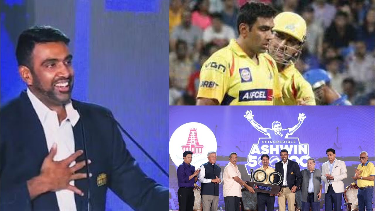 Ashwin shared his fonding memories with 