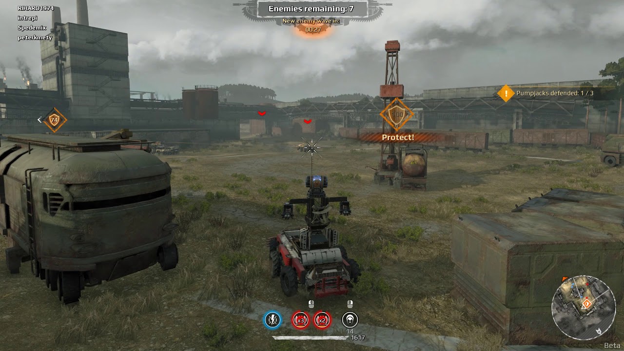 Crossout Broken Nomads in Defence