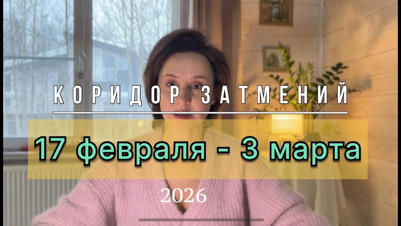 Затмение 17 февраля. Китайский Новый год. Коридор затмений.