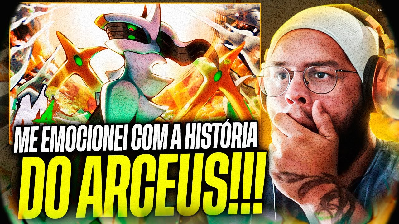 É IMPOSSIVEL DERROTAR ARCEUS??? M4rkim - Criador (Arceus) | MÚSICO REACT