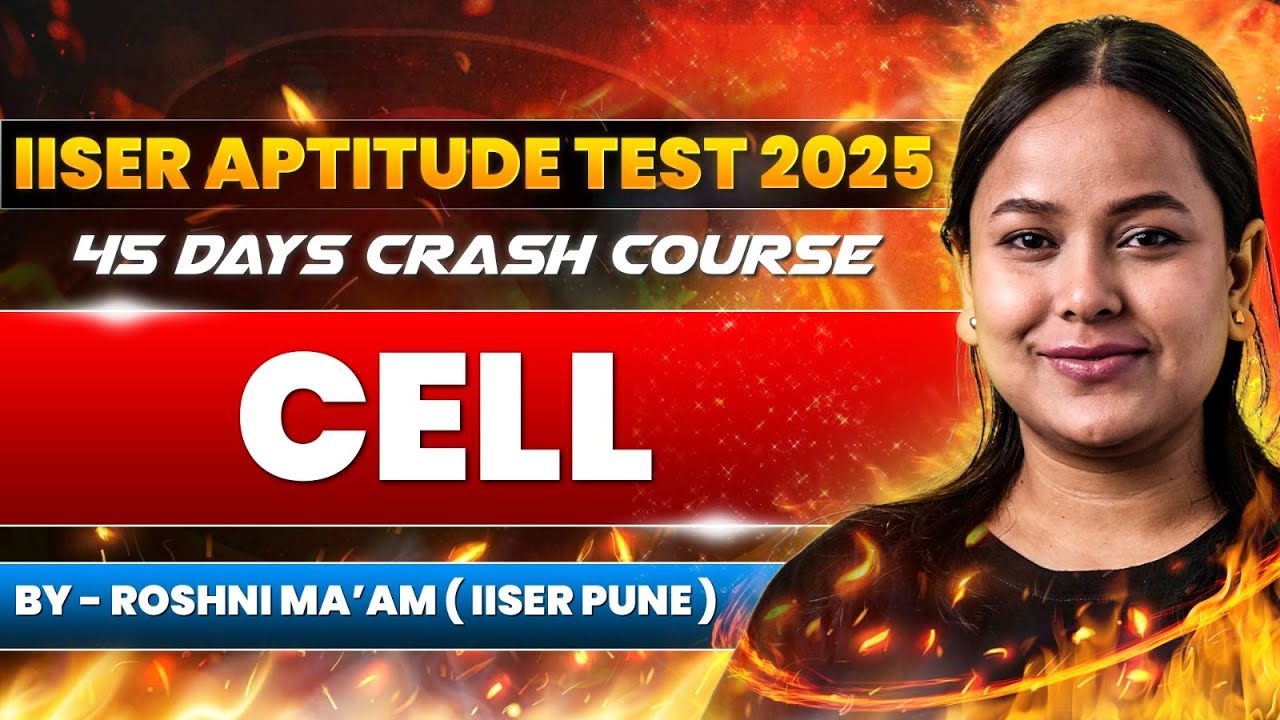 📌 Free IAT Crash Course 2025 | Lecture 01 - Biology: Cell - The Unit of Life 🚀🔥
