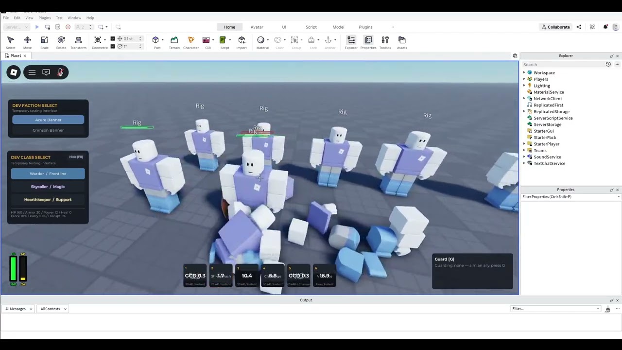 Roblox PVP Demo 0.1 - 100v100 RVR MMORPG