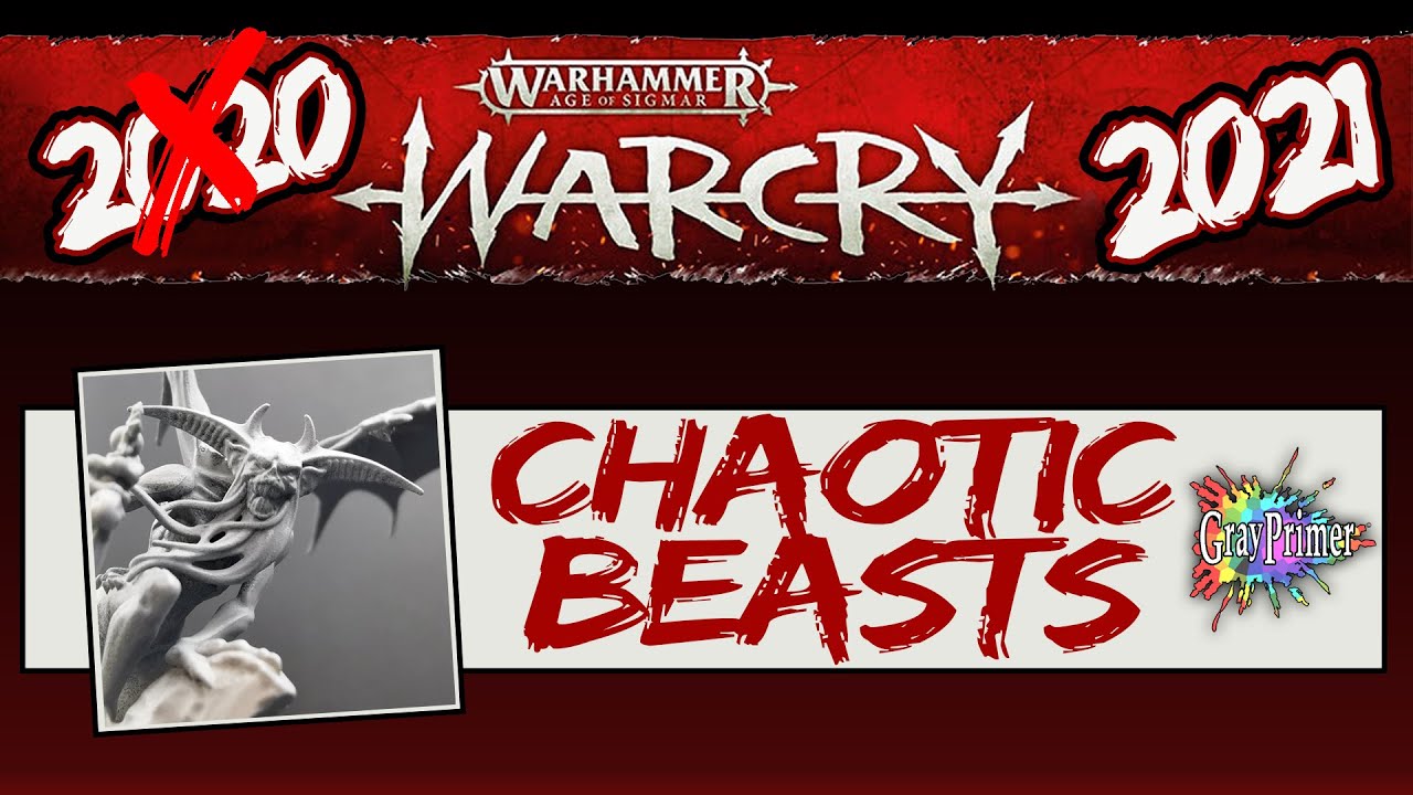 Chaotic Beasts - Unbox, Build & Review for WarCry - Warhammer Age of Sigmar's Skirmish masterpiece!