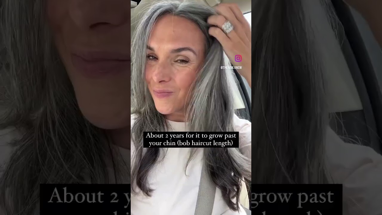How long does it take to grow out your gray?