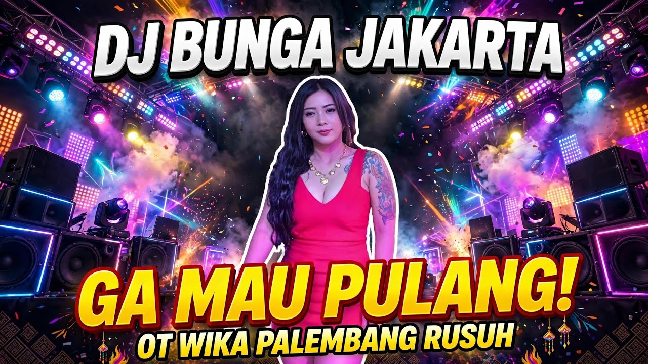 DJ BUNGA from JAKARTA With OT WIKA PALEMBANG 