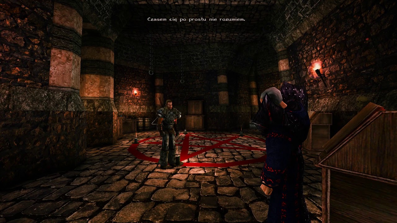 Gothic 2 - Wkurwiony Xardas (Rzadki Dialog)