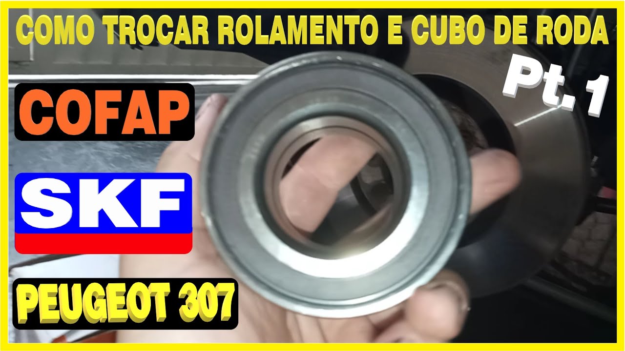 Como Trocar Rolamento Cubo De Roda Novos Peugeot 307 Parte 1