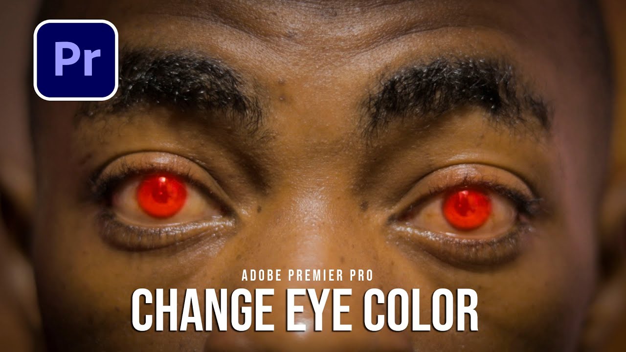 How To Change Eye Color Or Any Object in Video Premiere pro CC Tutorial
