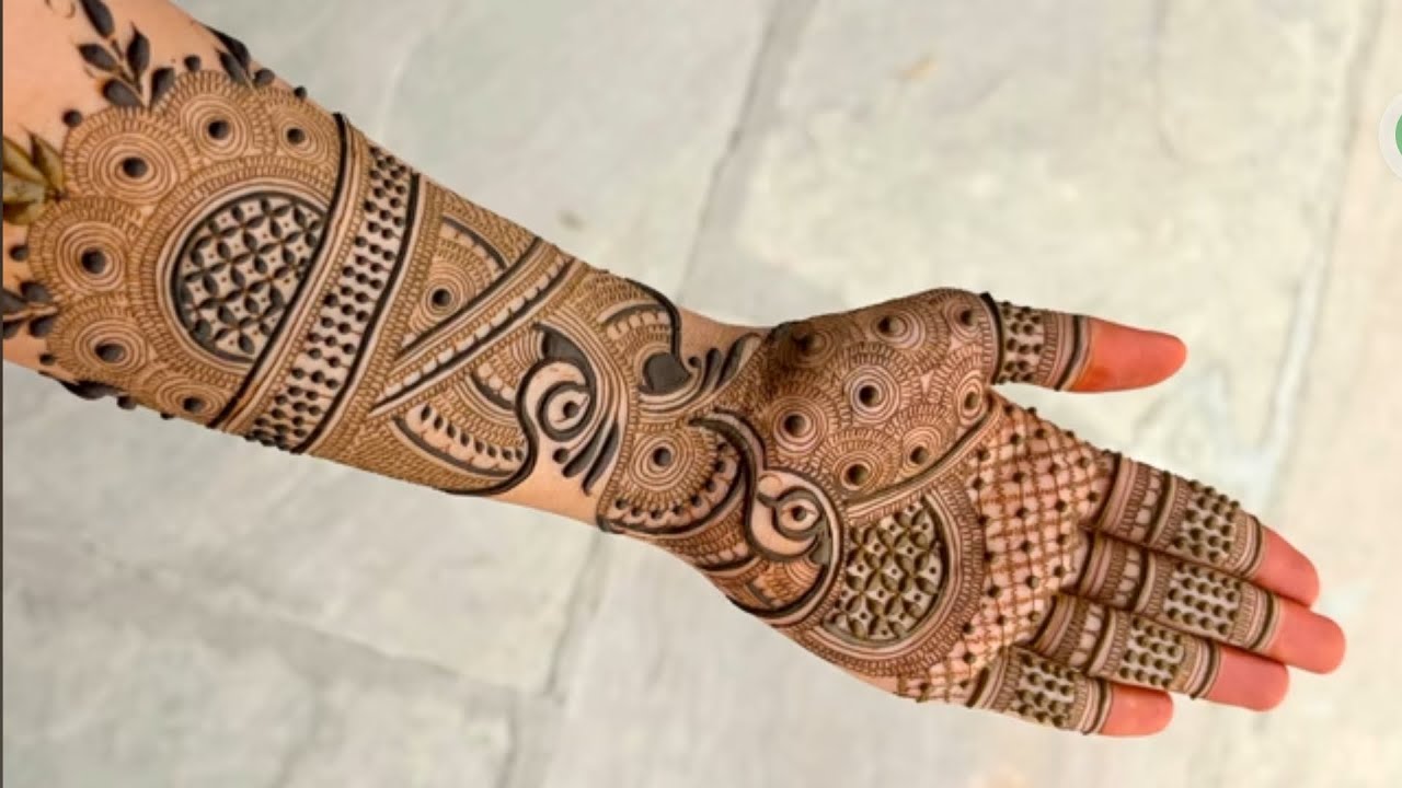 Full hand beautiful bridal mehndi design| Easy mehndi design| Mehndi ka design||..