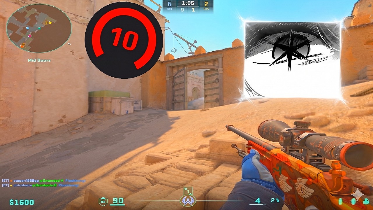 FACEIT LVL 10 DUST 2 POV | ROAD TO TOP #1000